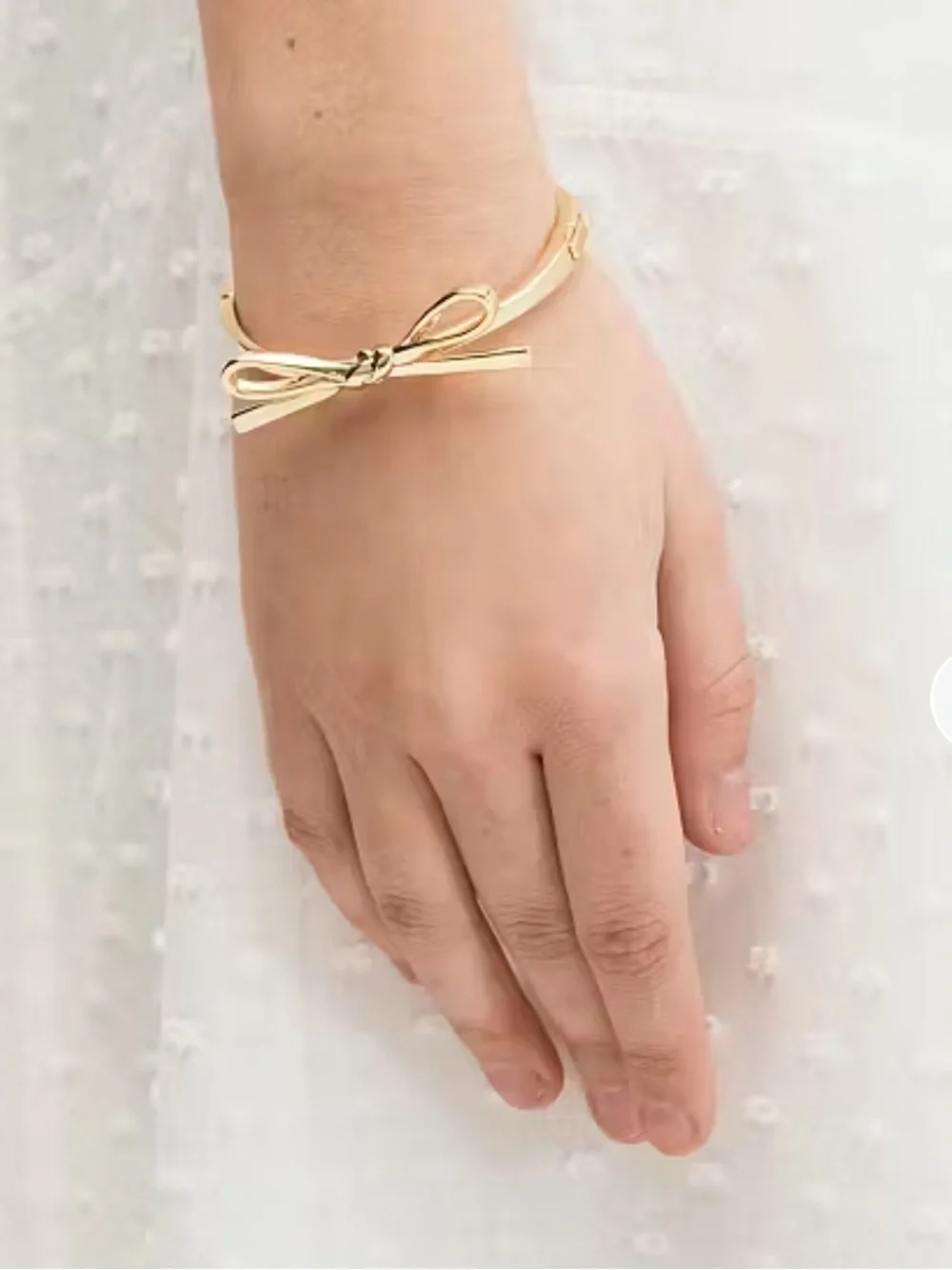 kate spade gold-tone bow bracelet - Picture 4 of 4